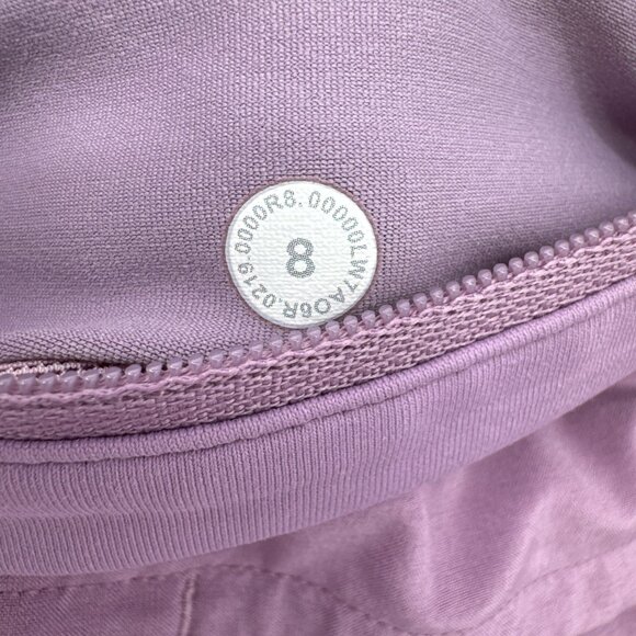 Lululemon Speed Up Short Rose Quartz Lined Size 8 W7AJRR womans purple - Picture 10 of 10